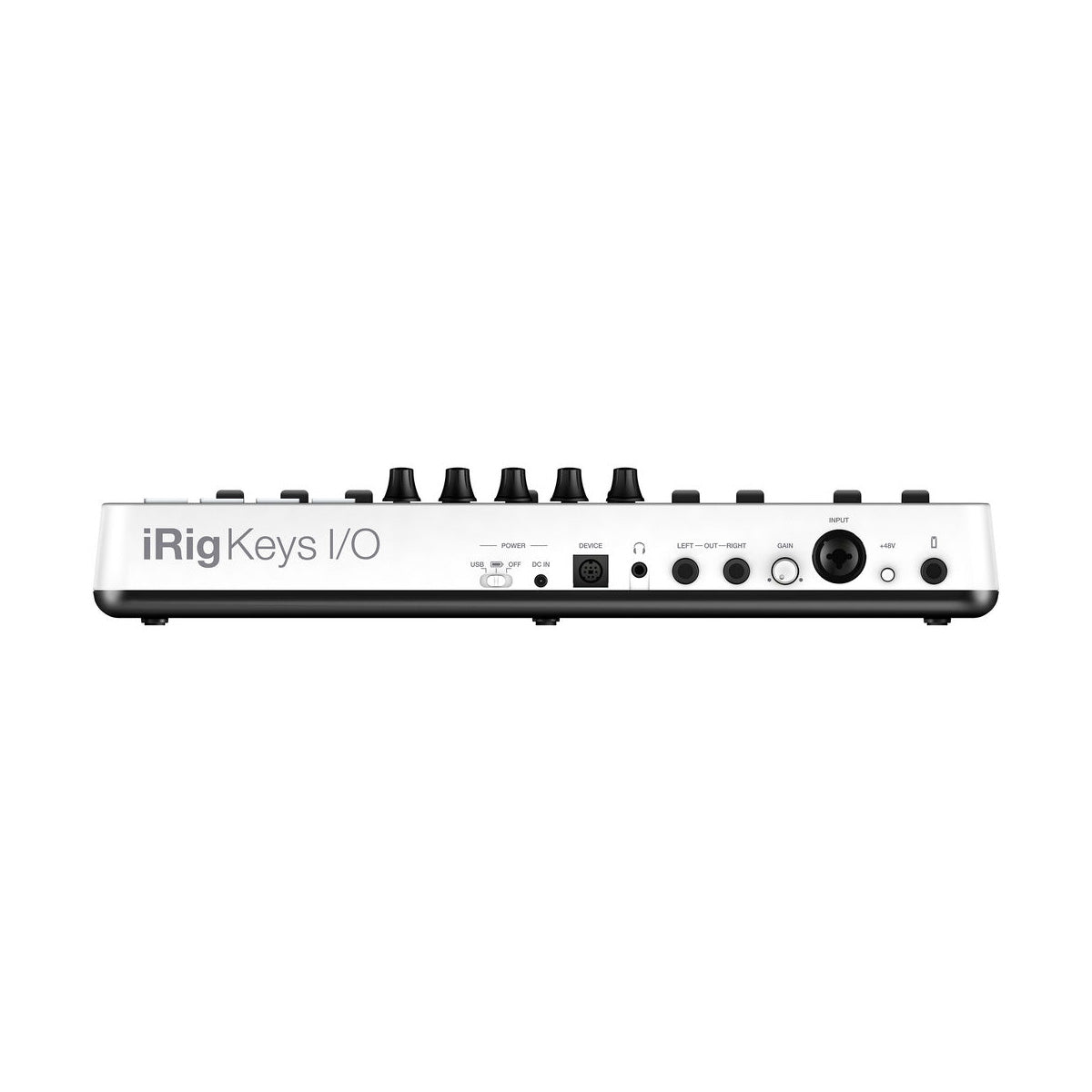 IK Multimedia iRig Keys I/O 25 Keyboard Controller with Audio Interface for iOS, Mac/PC