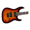 Jackson JS Series Dinky JS20 DKQ 2PT, Amaranth Fingerboard - Transparent Tobacco Burst