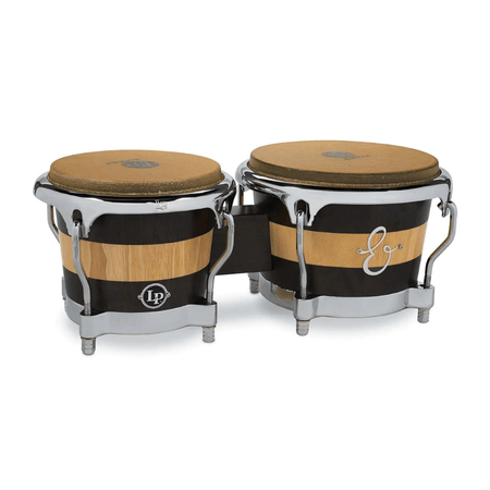 Latin Percussion E-Class Bongo Set - with Chrome Hardware