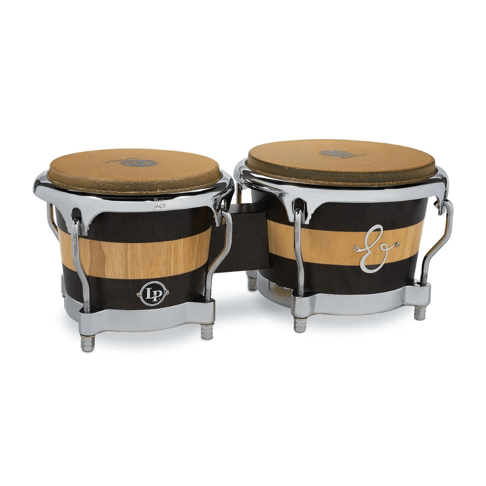 Latin Percussion E-Class Bongo Set - with Chrome Hardware