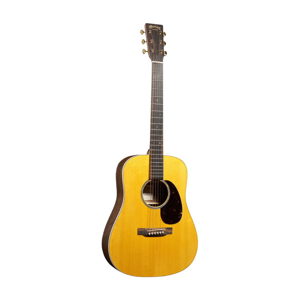 Martin D Jr. E Walnut Acoustic-electric Guitar - Natural Aging Toner