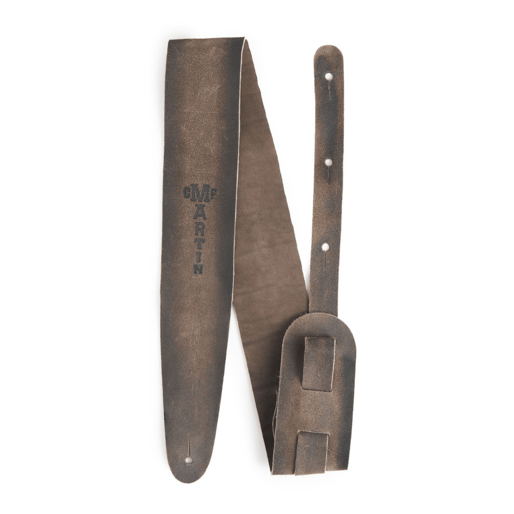 Martin Reversible Roughout Leather Grayburst Strap