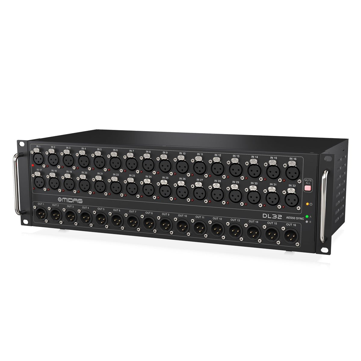 Midas DL32 32-input / 16-output Stage Box