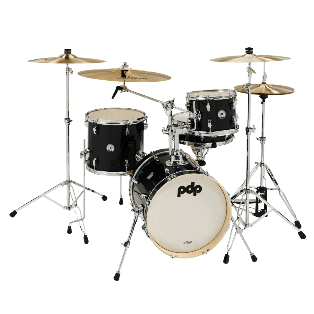 PDP New Yorker 4-piece Shell Pack - Black Onyx Sparkle