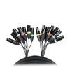 ProX 8FT 8-Channel XLR3F to XLR3M Balanced Snake Cable [XC-8XLR10]