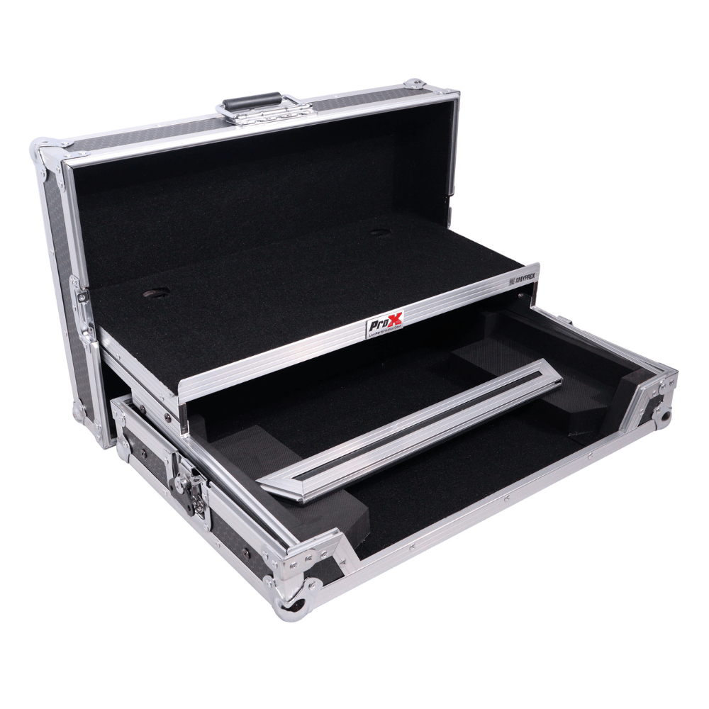 ProX ATA Flight Case for Pioneer DDJ-REV1 DJ Controller with Laptop Shelf