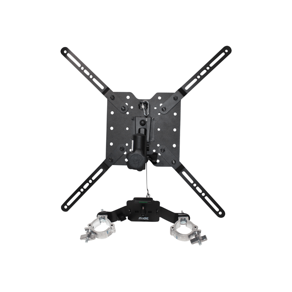 ProX Universal TV Bracket Mount for Truss and Speaker Stands (32 to 80" TVs)