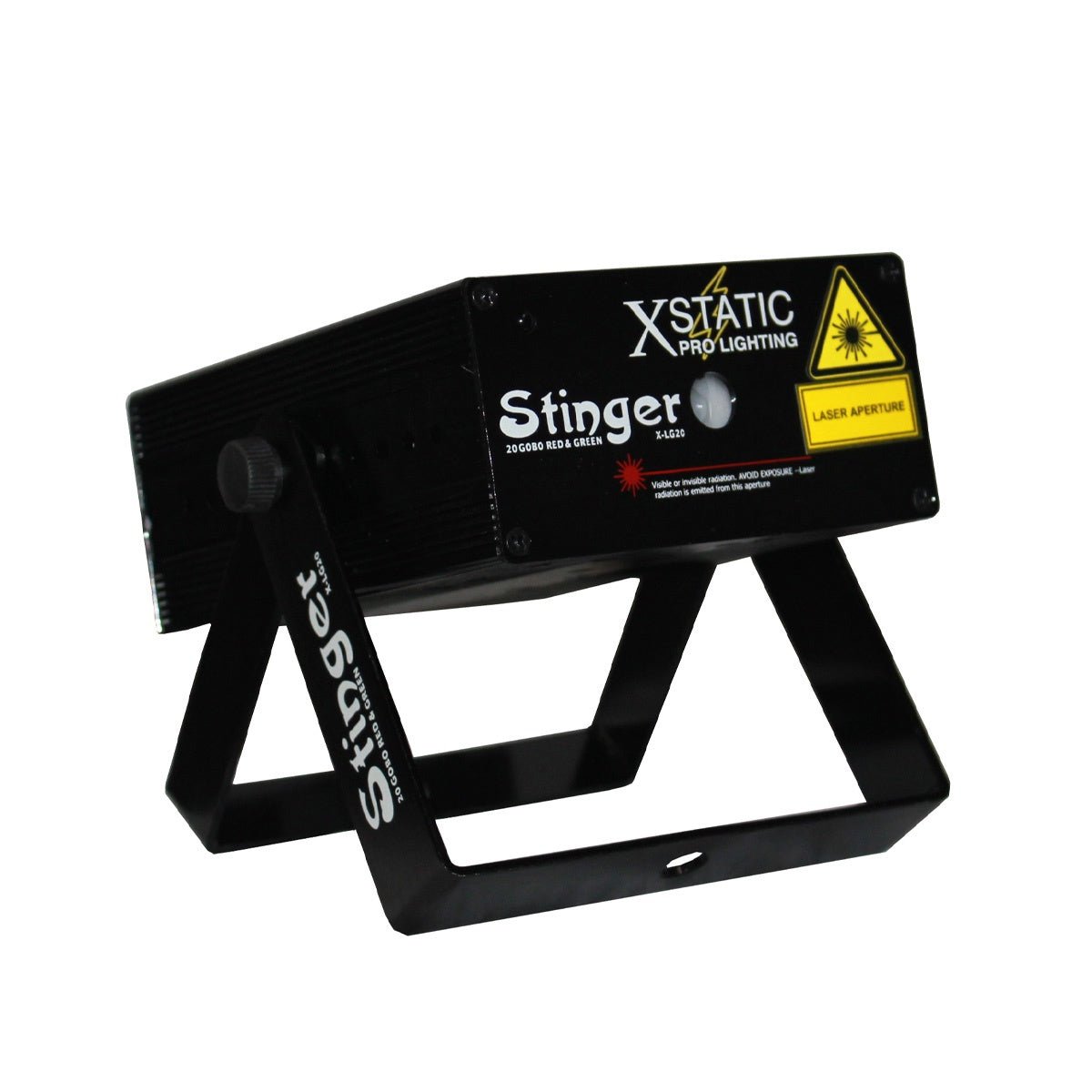 ProX X-LG20 STINGER 5 mW Class 3R Professional Red & Green Dual Color Animation Laser Effect Light