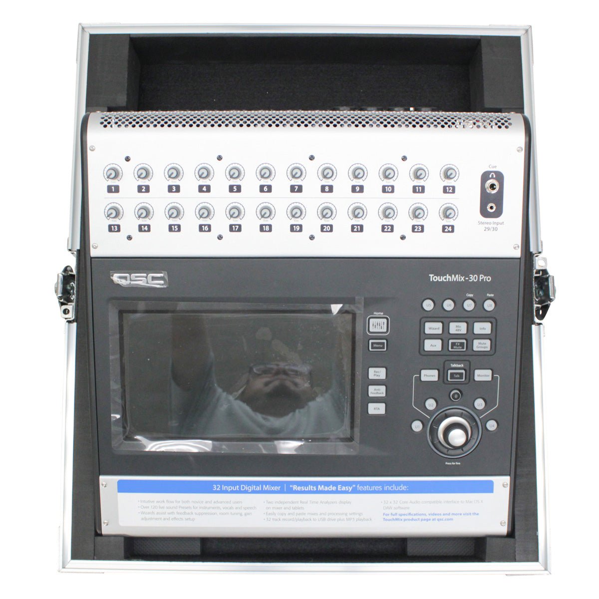 ProX XS-QSCTMIX30 Road Case for QSC Touchmix 30 Mixer