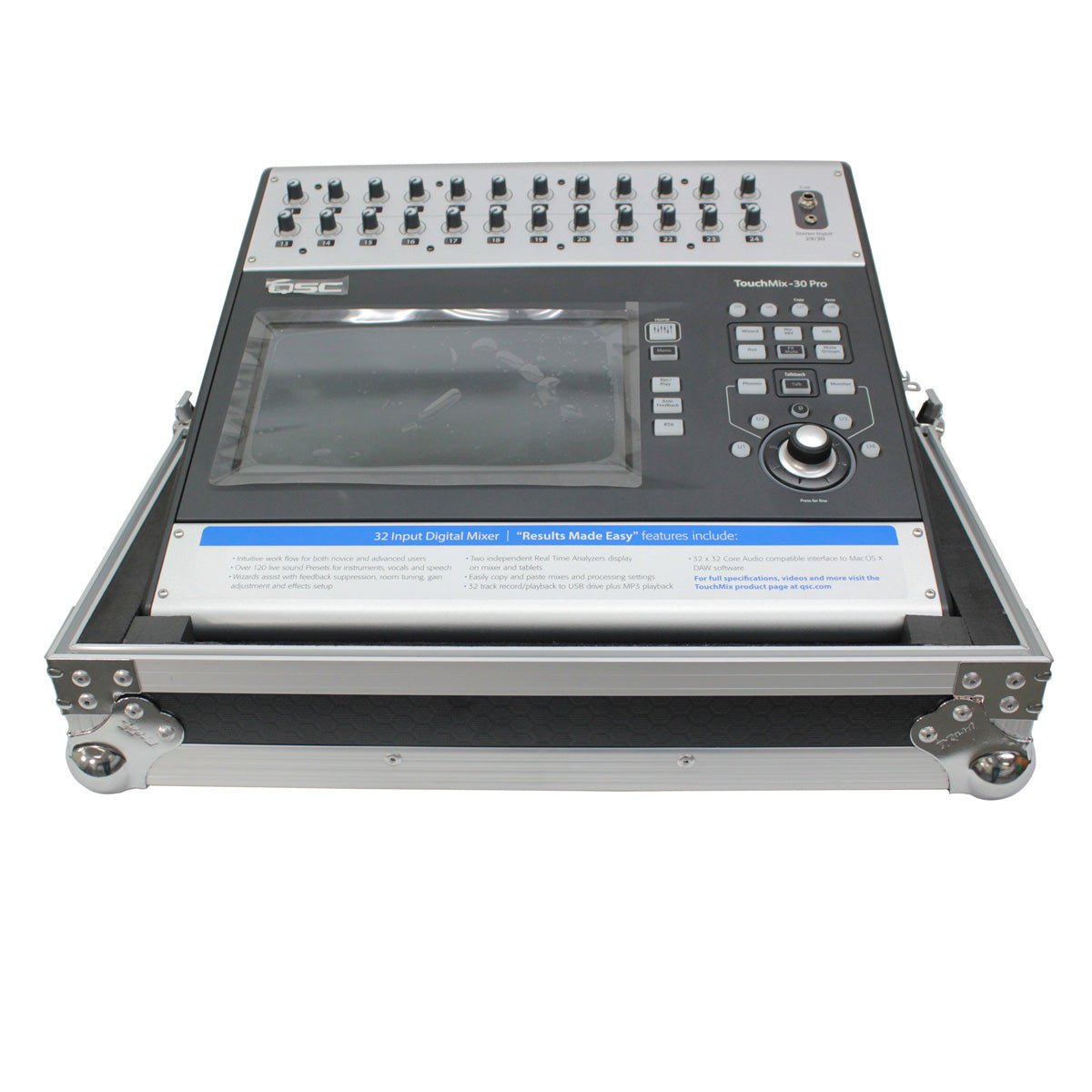 ProX XS-QSCTMIX30 Road Case for QSC Touchmix 30 Mixer