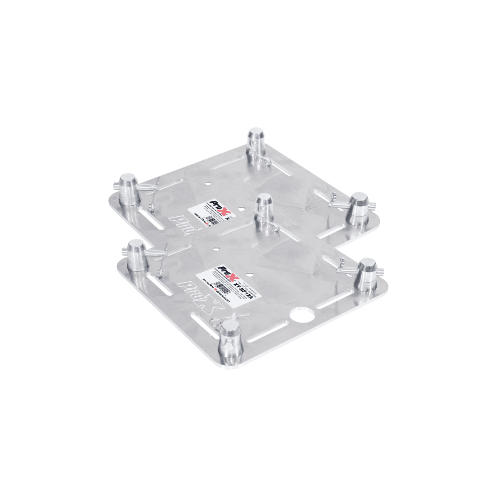 ProX XT-BP12AX2 Pair of 12" Aluminum 6mm Truss Top Plates for F34 F32 F31 Conical Square Truss