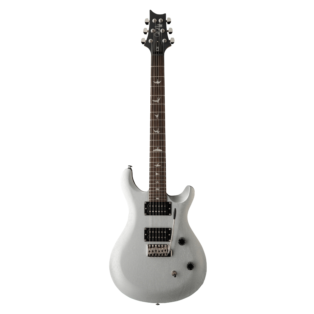PRS SE CE 24 Standard Satin Electric Guitar - Metallic Silver Satin
