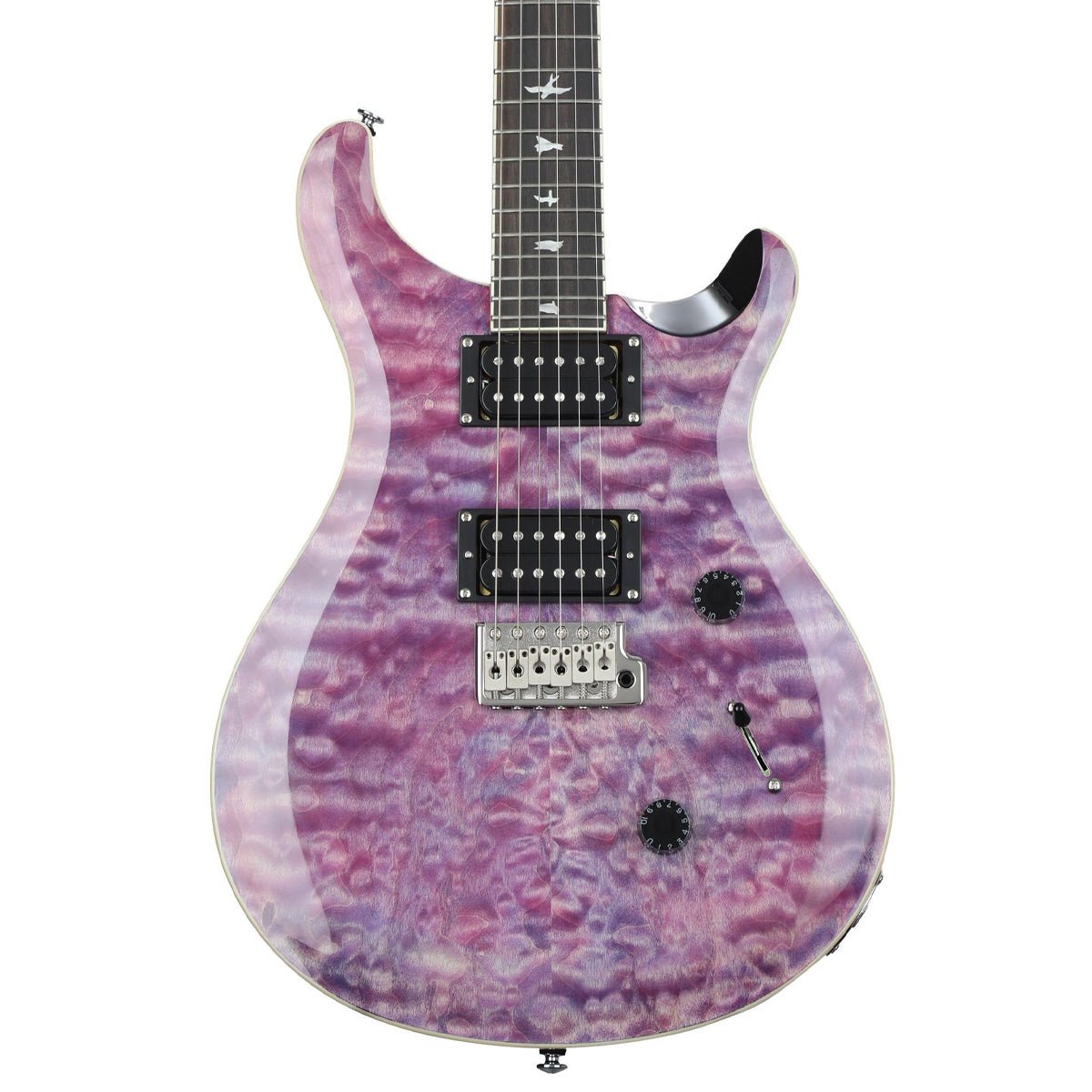 ギター PRS SE Custom 24 Quilted Violet 2025 PRS SE Custom 24 Electric Guitar in Violet Quilt - Andertons