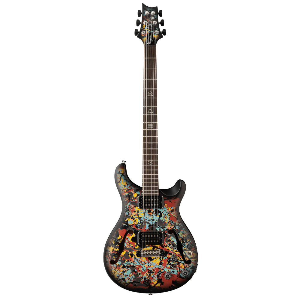 PRS SE Ed Sheeran Hollowbody I Piezo Baritone Electric Guitar - Cosmic Splash