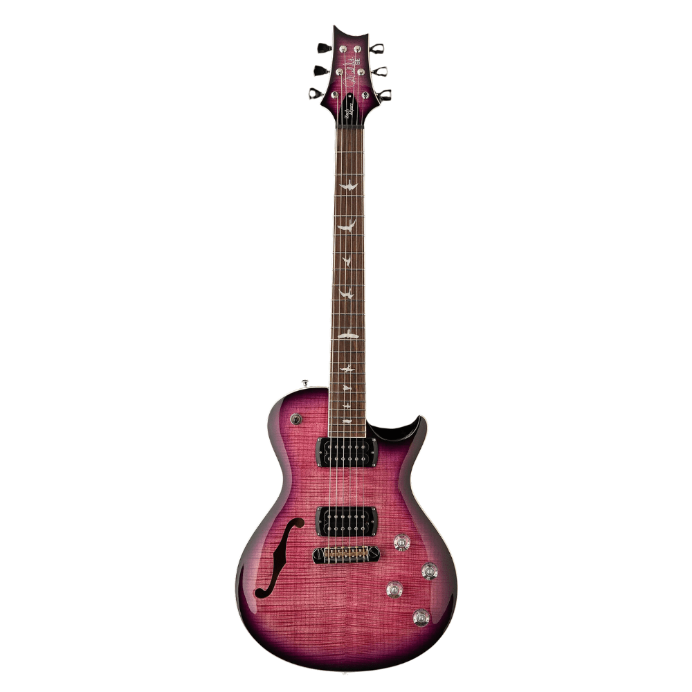 PRS SE Zach Myers 594 Semi-hollow Electric Guitar - Elderberry Burst