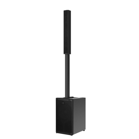 RCF EVOX J9 Active 3-way 2100W Column Array - Black