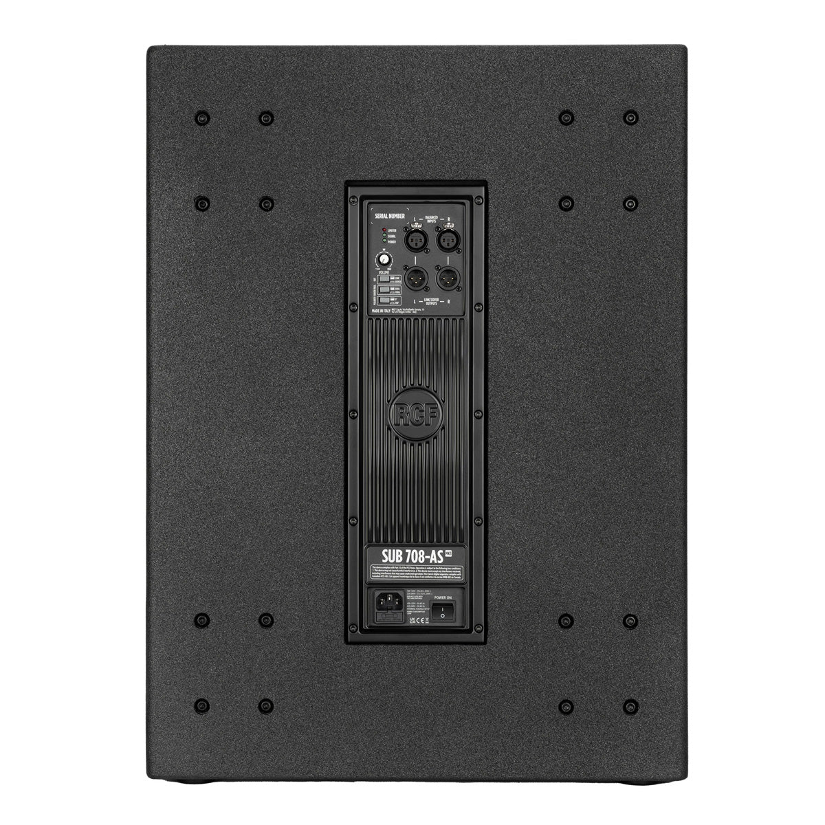 RCF SUB 708-AS MK3 18-inch 1,400-watt Active Subwoofer