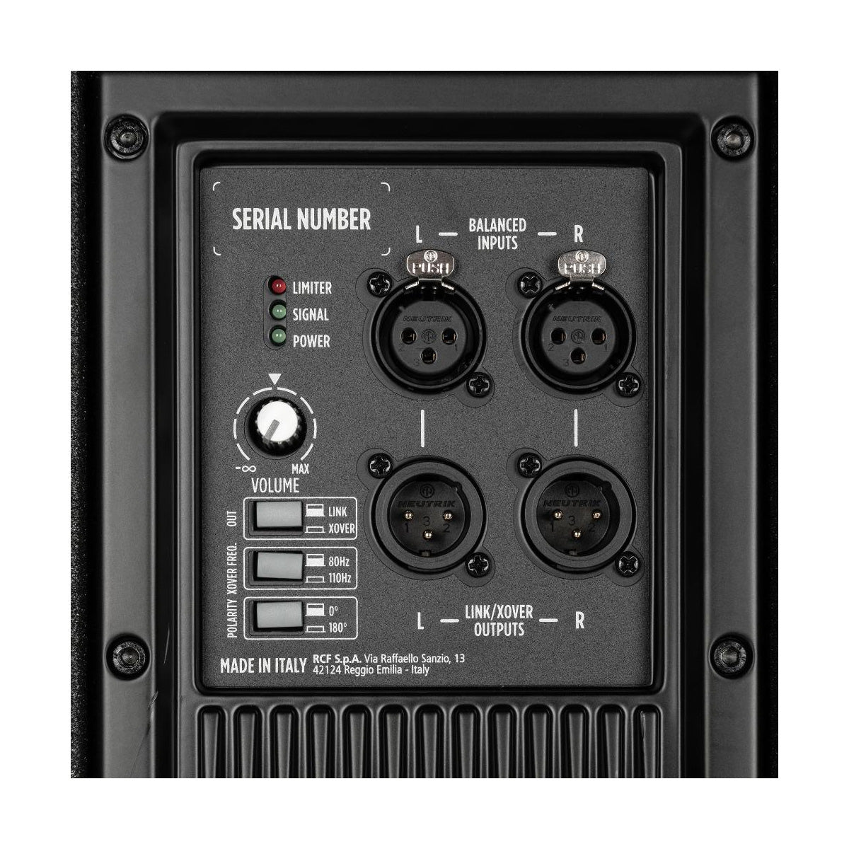 RCF SUB 708-AS MK3 18-inch 1,400-watt Active Subwoofer