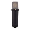 Rode NT1 5th Generation Condenser Microphone with SM6 Shockmount and Pop Filter - Black