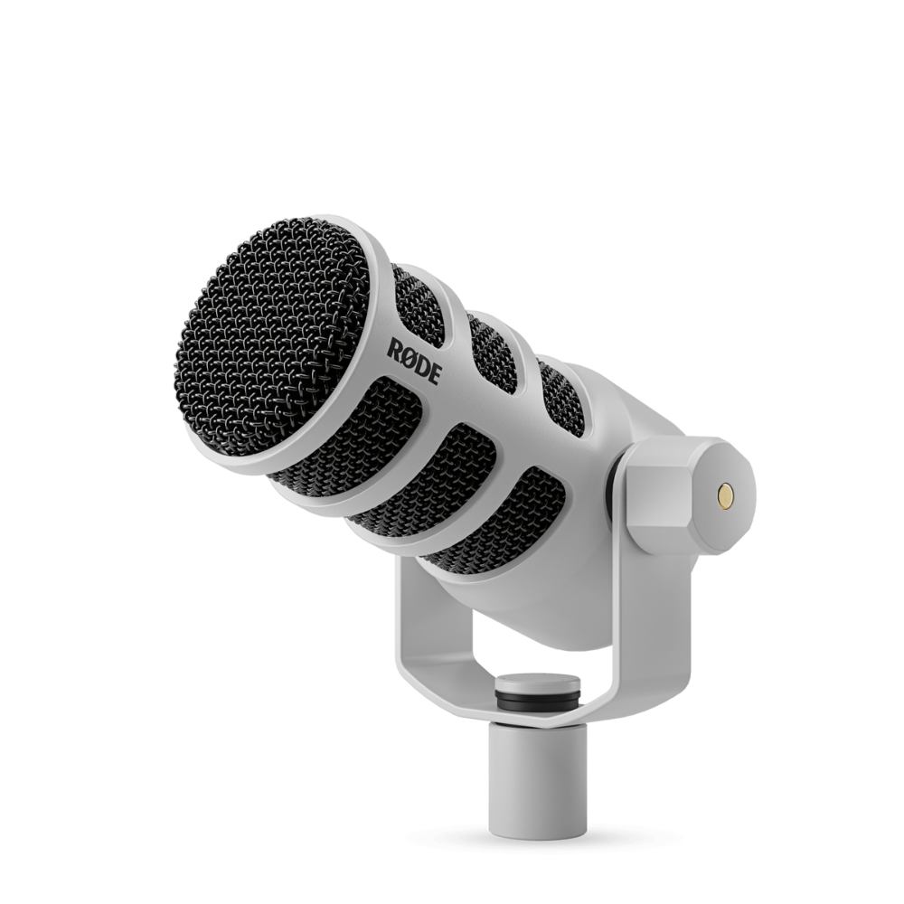 Rode PodMic USB Dynamic Broadcast Microphone - White