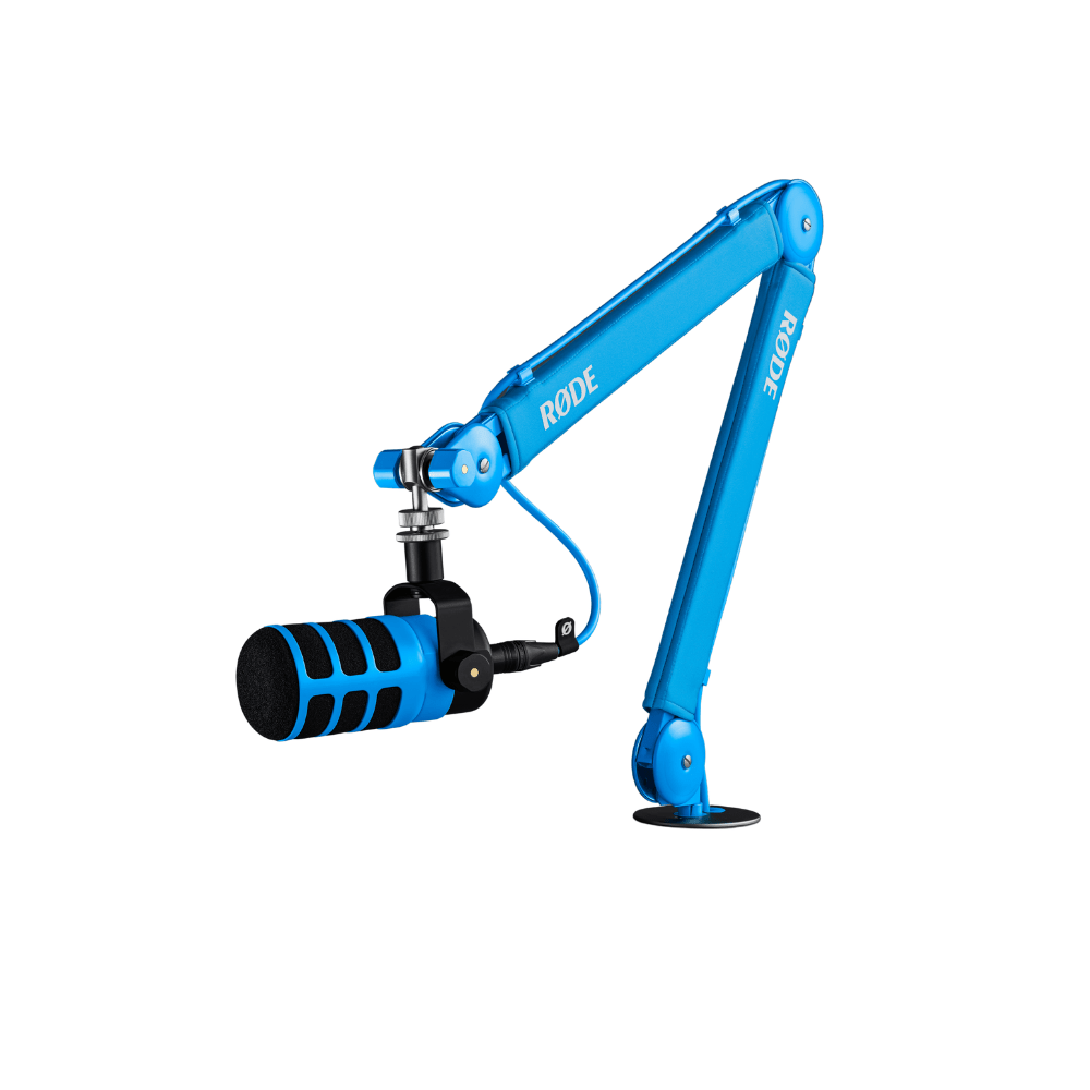 Rode PSA1+ Desk-mounted Broadcast Microphone Boom Arm - Blue