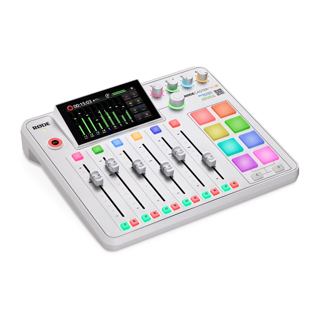 Rode Rodecaster Pro II Podcast Production Console - White – gjmsound
