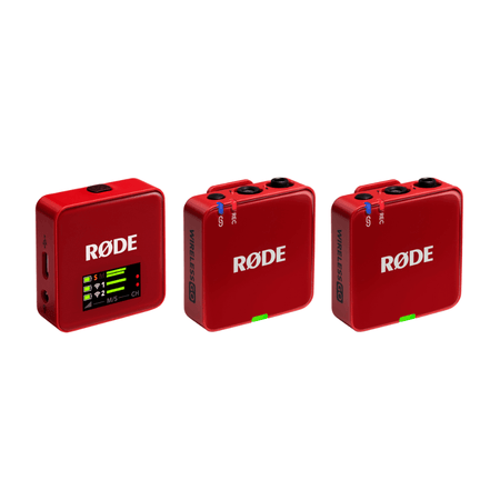 Rode Wireless GO (GEN3) Wireless Microphone - Red