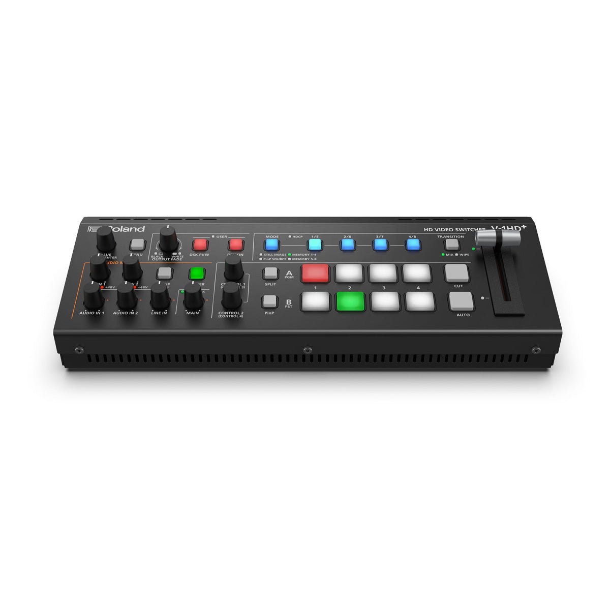 Roland V-1HD+ STR 4-channel HD Video Switcher Livestreaming Bundle