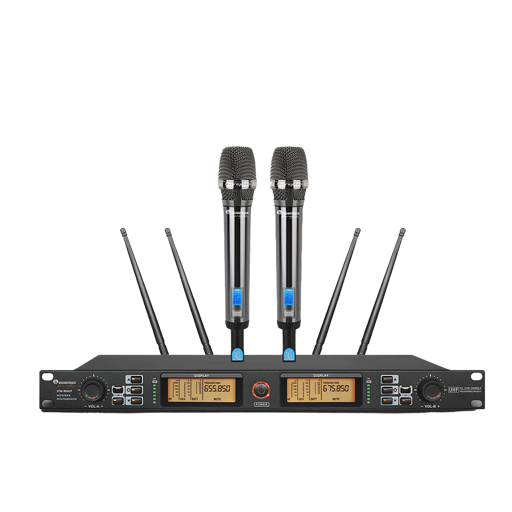 Soundtrack STW-90HUT UHF Handheld Wireless Microphones