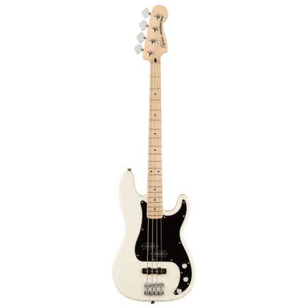 Squier Affinity Series Precision Bass - Olympic White with Maple Fingerboard