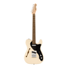 Squier Affinity Series Telecaster Thinline, Laurel Fingerboard, Black Pickguard - Olympic White