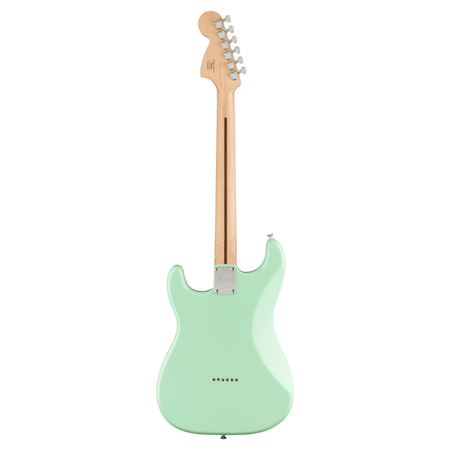 Squier FSR Affinity Series Stratocaster H HT, Laurel Fingerboard, White Pearloid Pickguard - Surf Green