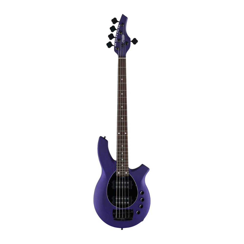 Sterling By Music Man Bongo 5 Electric 5-string Bass Guitar - Firemist Purple Satin