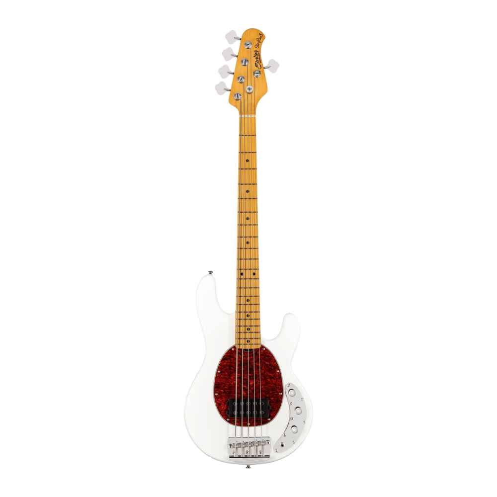 Sterling By Music Man StingRay Classic RAY25CA Bass Guitar - Olympic White
