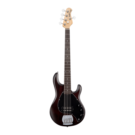 Sterling By Music Man StingRay RAY5 Bass Guitar - Walnut Satin