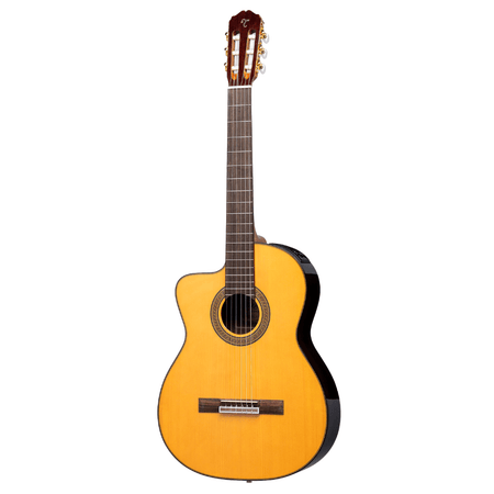 Takamine GC5CELH Nylon String Left-Handed Acoustic-Electric Guitar - Natural