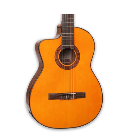 Takamine TAKGC1CELHNAT Left-handed Acoustic-electric Classical Guitar - Natural