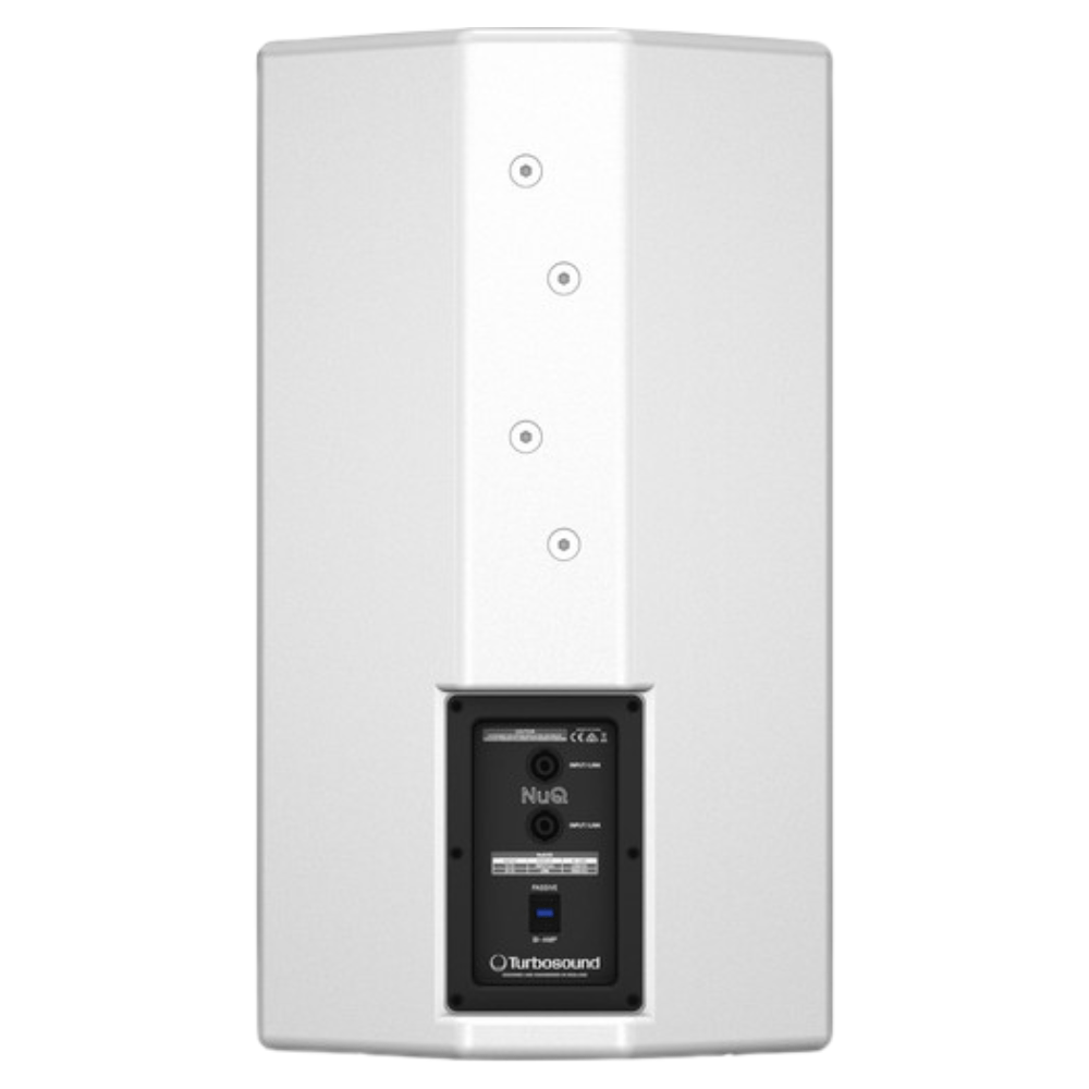 Turbosound NuQ122-AN 2500W 2-Way 12" Full-Range Powered Loudspeaker with KLARK TEKNIK DSP Technology