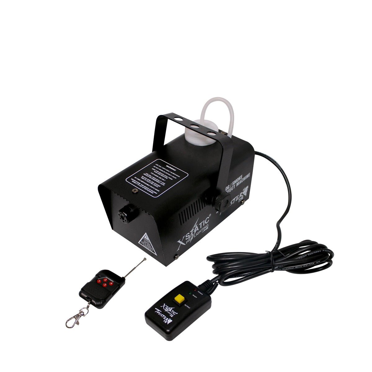 ProX Xstatic X-T770 Twister 770 Watt Water-Based Fog Machine with Wireless Remote