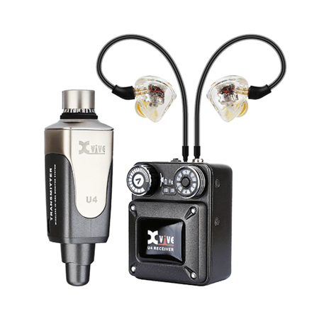 Xvive U4 Wireless In-ear Monitoring System with T9 Earphones
