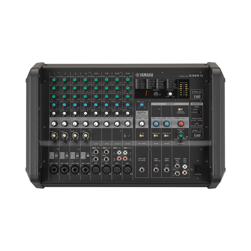 Yamaha EMX5 12-channel 1260W Powered Mixer