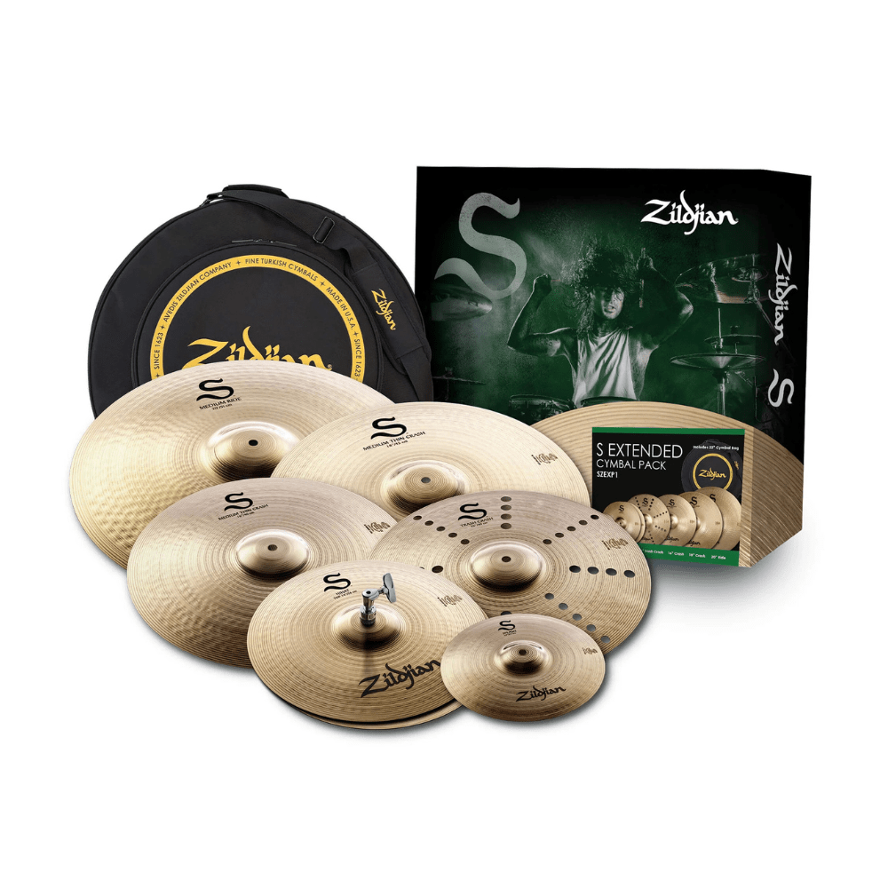 Zildjian S Series Extended 6-piece Cymbal Pack