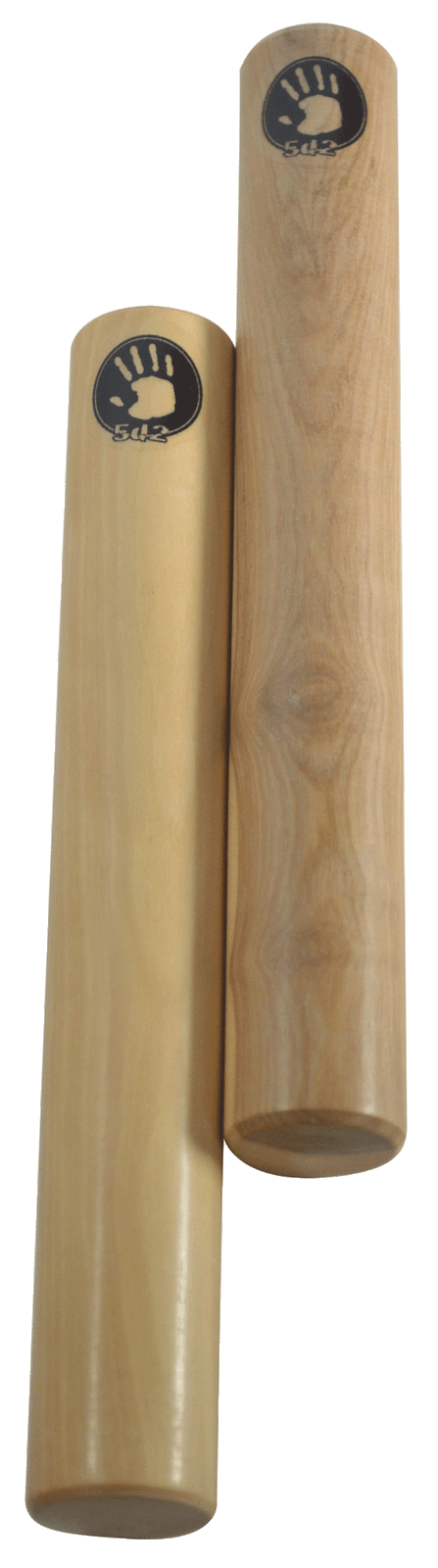 5d2 - WOODEN CLAVES PAIR
