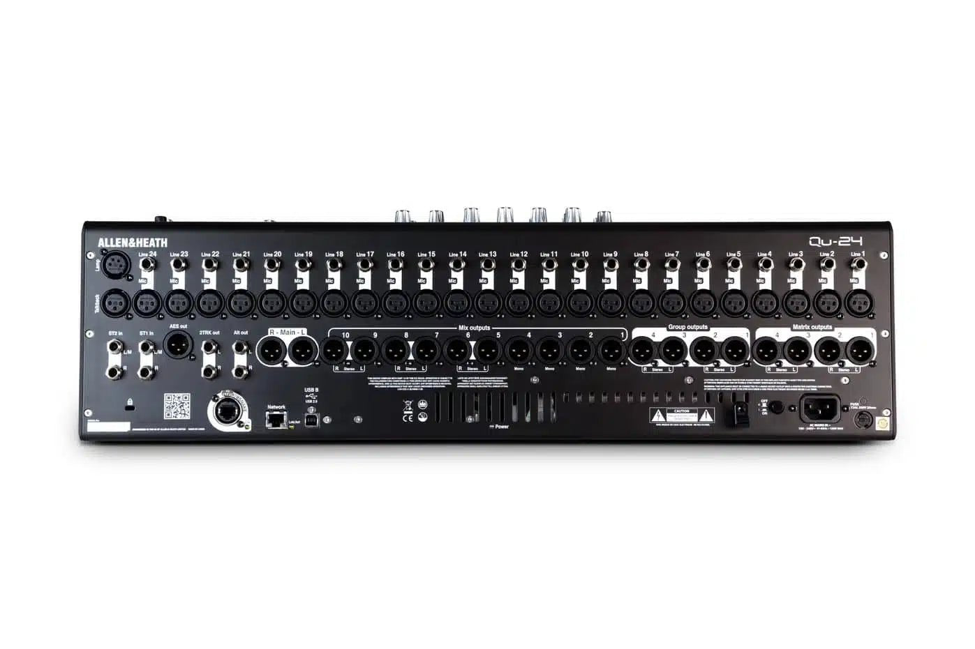 Allen & Heath Qu-24C 30-In/24-Out Digital Mixer