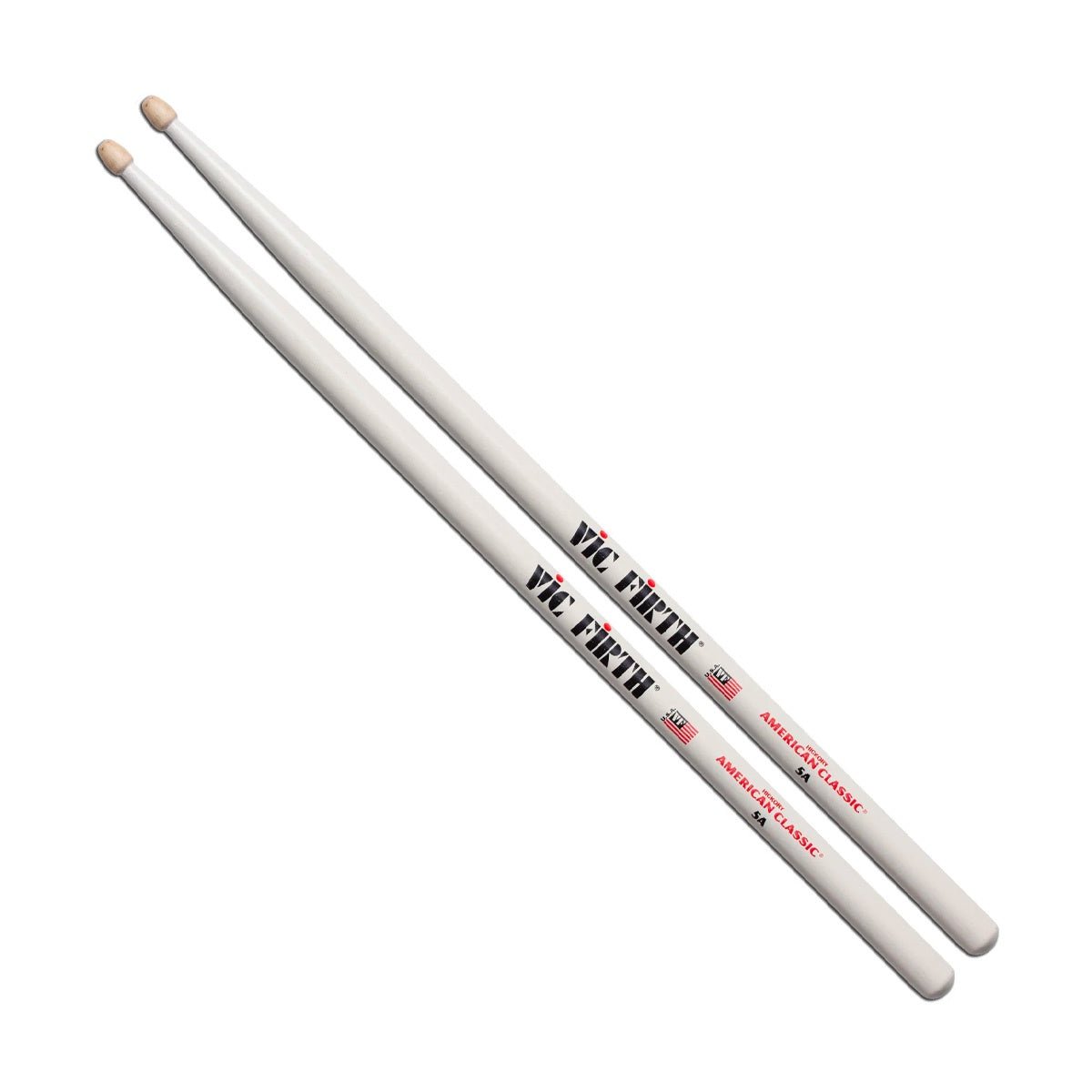 Vic Firth American Classic 5A Drumsticks - White