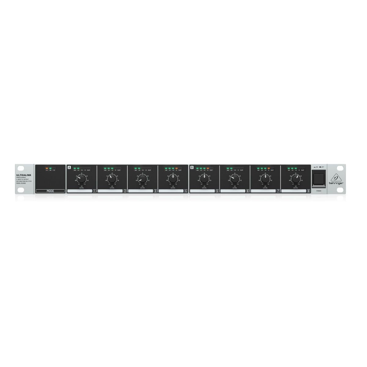 Behringer DS2800 2-Input/8-Output Distribution Splitter for Commercial Applications