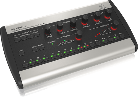 Behringer Powerplay 16 P16-M 16-Channel Digital Personal Mixer