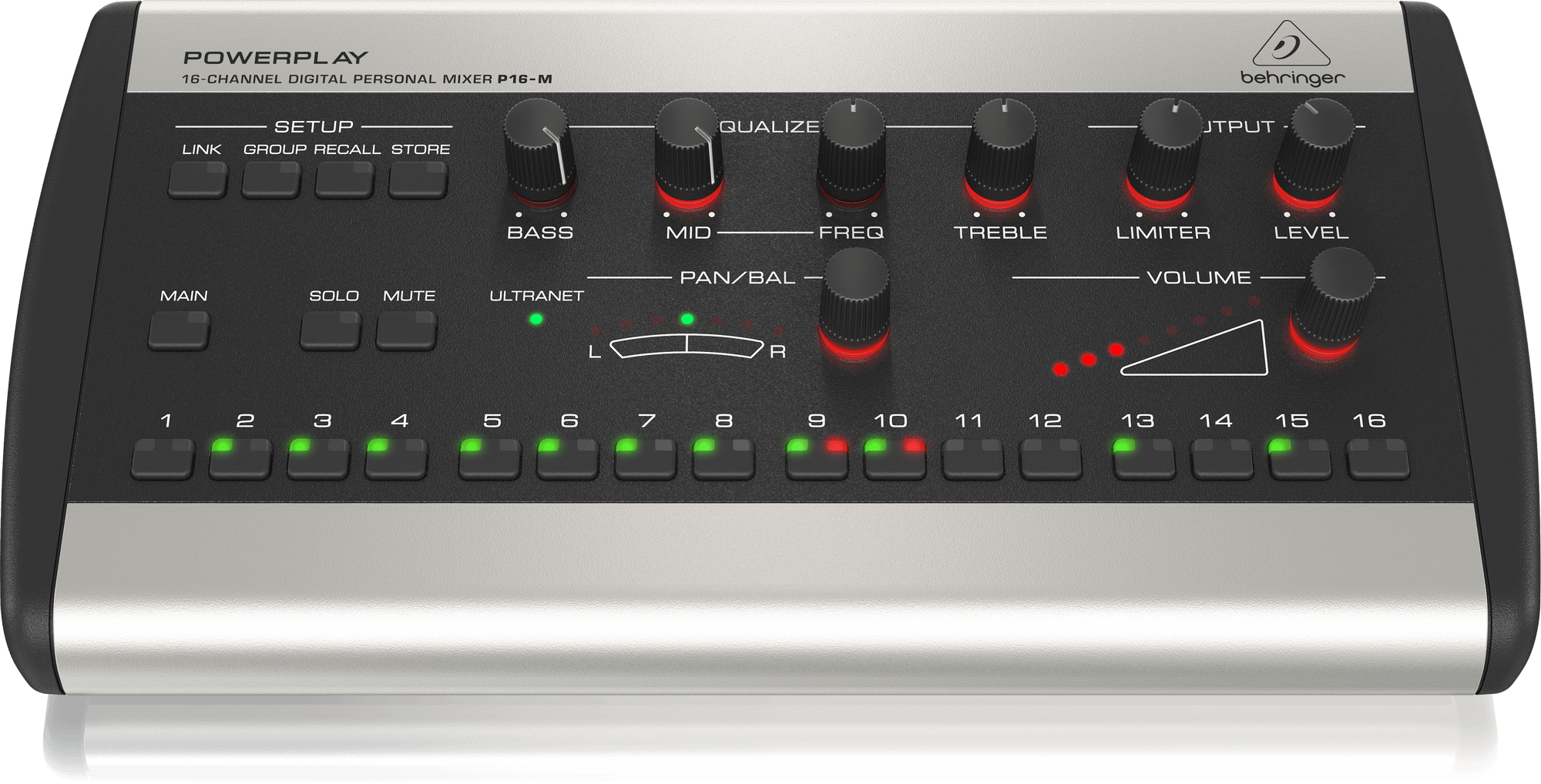 Behringer Powerplay 16 P16-M 16-Channel Digital Personal Mixer