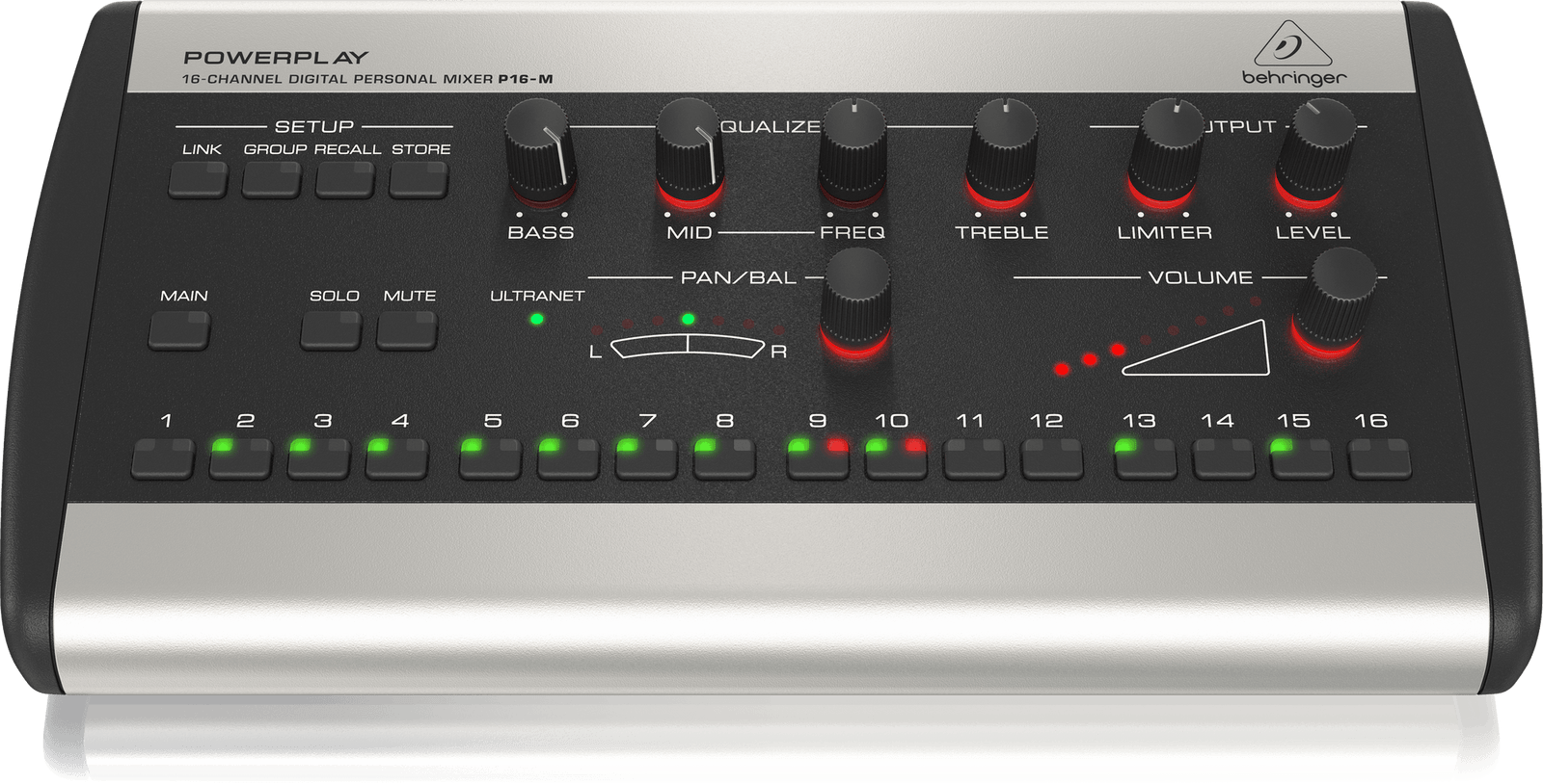 Behringer Powerplay 16 P16-M 16-Channel Digital Personal Mixer