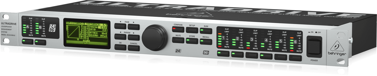 Behringer UltraDrive DCX2496LE Loudspeaker Management System